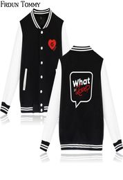 Frdun TWICE Baseball Jacket New Style Popular HipHop Harajuku Streetwear Fashion Autumn Winter Unisex Warm Jacket6682354