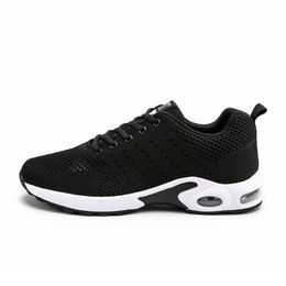 High Quality Fashion Men Women Cushion Running Shoes Breathable Designer Black Blue Grey Sneakers Trainers Sport Size 36-41