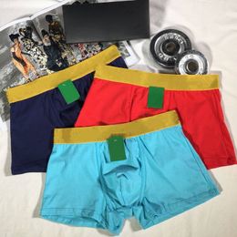 Underpants designer Men Underwear Sexy boxer briefs, vintage shorts, cotton luxury, breathable and comfortable underwear