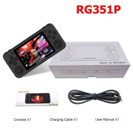Players ANBERNIC RG351P Retro Video Game Console PS1 RK3326 64G Open Source System 3.5 Inch IPS Screen PSP Portable Handheld Game Player