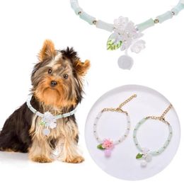 Dog Apparel Pet Necklace With Adjustable Extension Chain Lobster Clasp Dress-up Allergy Free Ultralight Cat Collar Pography