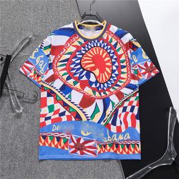 Men's Plus Tees & Polos Round neck embroidered and printed polar style summer wear with street pure cotton t shirt Tops.lg001