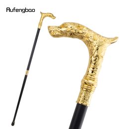 Golden Kylin Leopard Fashion Walking Stick Decorative Cospaly Vintage Party Fashionable Walking Cane Halloween Crosier 93cm