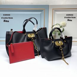 Women Designer Bags High-end Leather Shopping Bag Tote Top Layer Large Capacity Cowhide Bag European and American Style