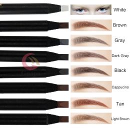 Machine 12pcs Microblading Eyebrow Tattoo Pen Waterproof Permanent Makeup Eye Brow Pencil Positioning Lip Eyebrow Cosmetic Tools