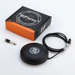 Pacifier Ez Prodesign Solid Foot Switch with Rca 6.35 Mm Connect Adapter for Normal Tattoo Hine Power Supply