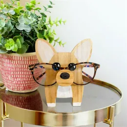 Display Wood Eyeglasses Holder Home Office Table Living Room Stand Kids Adults Glasses Display Rack Organiser Accessories Craft