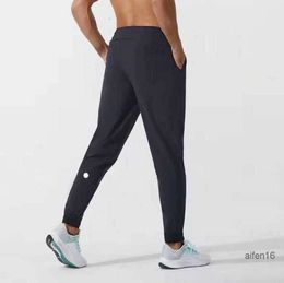 Lulus Men Pants Yoga Outfit Sport Quick Dry Drawstring Gym Pockets Sweatpants Trousers Mens Casual Elastic Waist On Sale