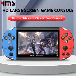 Players X7 4.3 In Dual Joystick Handheld Game Console Retro Game Console Preloaded with 1000 Free Games Video Game Console for Kids Gift