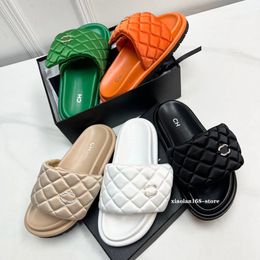 Slipper Sandal Famous Designer Woman Platform Slipper Luxury Sandal Fashion Pool Pillow Slide Designer Slide Men Flip Flop Beach Woman Shoe