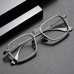 Sunglasses Titanium Frames Designer Brand Vintage fashion luxury Women Men Glasses Frame Eyewear Eyeglasses Lens To74