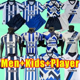 2023 2024 RAYADOS Soccer Jerseys Canales R.Funes home away third Special Edition LIGA MX Mori AGUIRRE 23 24 MONTERREY BERTERAME football shirt fans player men kids