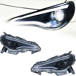 Auto Headlamp Assembly For Subaru BRZ FT86 GT86 2012-20 20 Daytime Running Lights Streamer Turn Lights LED Headlight