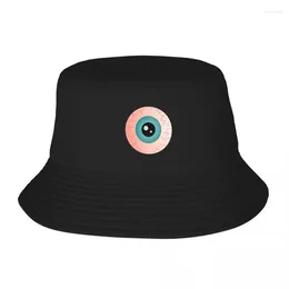 Berets Eyeball Funny Hard Hat Adult Fisherman's Bob Bucket Hats Men Women Caps Fisherman Girl Boy