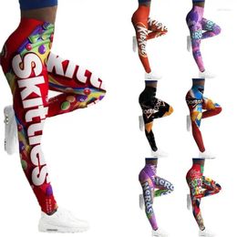 Women's Leggings Sport Women 3D Snacks Printing Tights Yoga Pants Gym Leggin Ladies Seamless Leggins For Female Leginsy Sexy Legins 2024