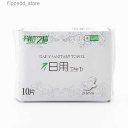 Feminine Hygiene Free Shipping Bamboo Fibre sanitary pads for women Intimate health goods Day Use Sanitary towels Bamboo sanitary napkin 10 Packs Q240222