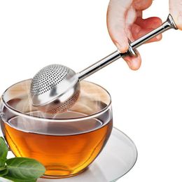 Powder Sugar Shaker Sifter Duster Baker's Dusting Wand Dispenser for Flour Spices Sugar Tea Strainer Steeper Tea Balls 1221937