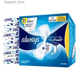 Feminine Hygiene Liquid Sanitary Napkin Single-use Menstrual Pad Ultra-Thin Super Absorption sanitary Napkin 18 Pieces/ Pack Day Use 240mm Q240222