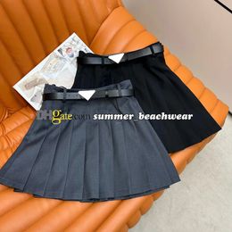 Designer High Waist Skirts Womens Sexy Mini Skirts Pleated Skirt Korean Tennis Skirts Short Preppy Pleated Skirt