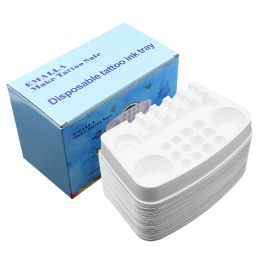 Supplies 30pcs/box Disposable Tattoo Palette Disposable Tattoo Ink Tray Ink Holder Art Design for Tattoo Accesories