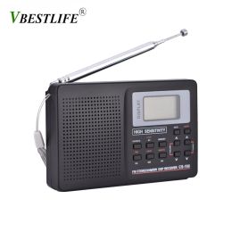 Radio Portable Radio Am/sw/lw/tv/fm Sound Full Frequency Receiver Receiving Fm Radio with Timing Radio Alarm Clock Black Radio