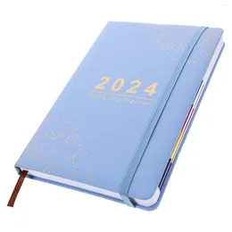 Students Daily Planner Notepad 2024 Notebook Office Schedule Portable Planning School Supplies