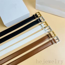 Casual belt unisex leather belt for women designer unisex luxury lover style smooth cintura metal buckle with gold plated color men belts 3cm width mature PJ014 B4