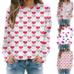 Women's Hoodies Fashionable Valentine's Day Color Sweater Women Extra Large Sweatshirts Alien Sweatshirt Hoodie Active Gift