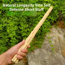 Arts Longevity vine Solid Wood Short Stick Massage Philippine Magic Wand Car Emergency Defence