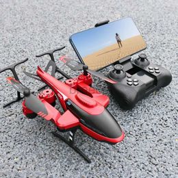 Drones RC Drone 4k Professional HD Camera WiFi Fpv Drone Camera RC Helicopters Quadcopter V10 outdoor Toy child birthday Christmas ldd240313