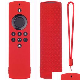 Other Home Decor 12 Colors Sile Case For Fire Tv Stick Lite Remote Control Waterproof Protective Er With Lanyard Drop Delivery Garden Dhs5Z