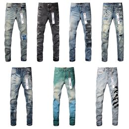 viola dei jeans di marca jeans firmati mens dei jeans di modo jeans alla moda pantaloni skinny jeans drip jeans y2k jeans slim fit jeans trapano vestito pantaloni antigoccia pantaloni dritti allentati