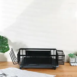 Kitchen Storage Multifunctional Sink Rack Iron Material Not Easy To Rust Store As You Like Strong Bearing Capacity Clean Tools