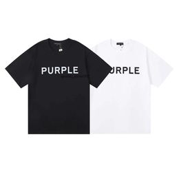 Tees Purple Tshirts Summer Fashion Mens Womens Designers T Shirts Sleeve Tops Letter Cotton Short Sleeve High Quality Polos Clothes 922
