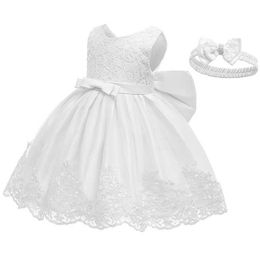 Girl's Dresses Newborn Baby Girls Princess Christmas Dress Kids Dresses For Girls Baptism 1st Birthday Wedding Bridesmaid Infant VestidosL2402