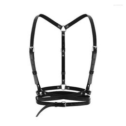 Belts Women Sexy Garters Faux Leather Belt Body Bondage Cage Sculpting Harness Waist Straps Suspenders Harajuku304Y