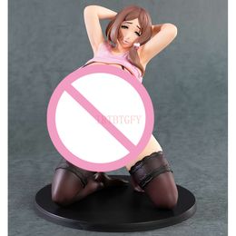 Anime Manga 17cm Ayaka Yoshino Q-six K2 Two Colours Anime PVC Action Figure Toy Game Collectible Model Doll