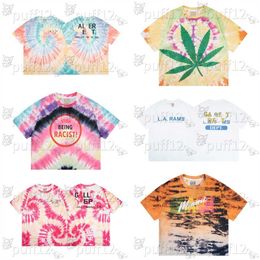 Designer Gallery t shirt Men's t shirt Luxury Fashion T-shirt Men Women 2024 Brand Casual High Street Hip Hop Alphabet Print Graffiti Clothing Top Short sleeve shirt