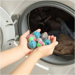 Other Laundry Products Nylon Ball Household Anti-Enment Washing Hine Tools Hair Removal Laundrys Cleaning Balls Drop Delivery Home G Dhhv9