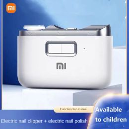 Control Xiaomi Electric Nail Clippers Mijia Fully Automatic Polished Armor Trim Nail Clipper Smart Home Suitable for Children Manicure