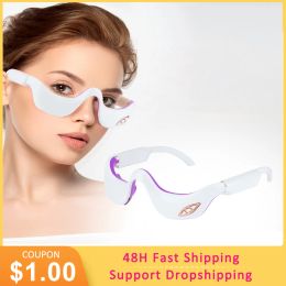 Massager Ems Microcurrent Eye Massager Infrared Pulse Heating Therapy Acupressure High Frequency Anti Wrinkle Eye Care Beauty Apparatus