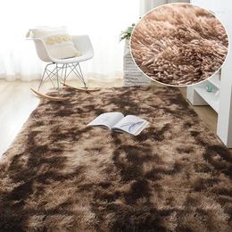 Carpets 12287 Nordic Tie-Dye Carpet Wholesale Plush Mat Living Room Bedroom Bed Blanket Floor Cushion For Home Decoration