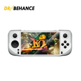 E6 Handheld GAME Console Portable Video Game Support 5-inch IPS Screen 60Hz Screen Retro Gamebox 10000 Games Children's Gift