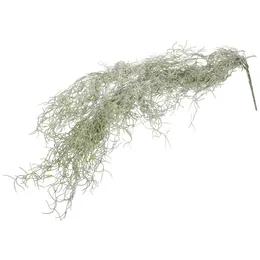 Decorative Flowers Garland Simulated Hanging Vine Moss Landscaping Dried Lichen DIY Decor Preserved For