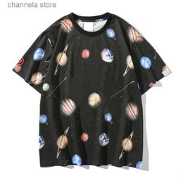 Men's T-Shirts Men Tees Shirt summer Designer White T-shirt Casual Loose T-shirts Hip Hop Streetwear Clothing T240223