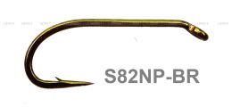 Fishhooks S82, 100 Fishing Hooks, Nymph Fly Hooks, Fly Tying, Fly Fishing / S82NPBR