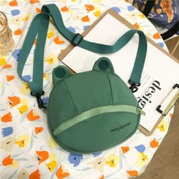 Evening Bags High Quality Frog Messenger Bag For Female Funny Cute Crossbody Girl Purse Women Shoulder225s