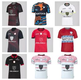 2024 2025 BIARRITZ Racing 92 rugby jerseys 23 24 25 Stade Francais Paris Union Toulouser Bordeaux Begles home away Perpignan Ernest Wallon Warm Up size S-5XL shirt