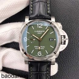 Panerais Watch Luminor Designer Luxury Watches Automatic Movement Factory Pam1056 Sapphire Mirror Swiss Size 44mm Cowhide Strap Mechanical Wrist