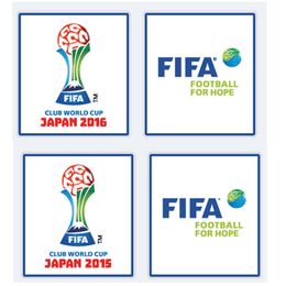 2015 2016 Club World Cup Patch Iron ON Heat Transfer Soccer Badge